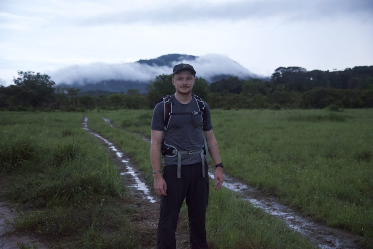 Harrison Carter on the open planes Guyana
